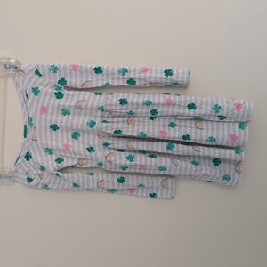 Little Sleepies Play Dress Lucky Charm Pattern 4T